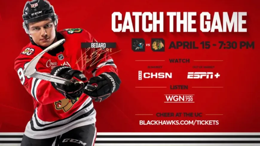 Sharks Vs Blackhawks as the Final Game of the Season Arrives
