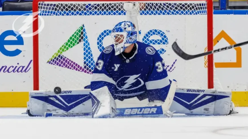 Brandon Halverson’s recall brings a familiar face back into Tampa Bay’s crease