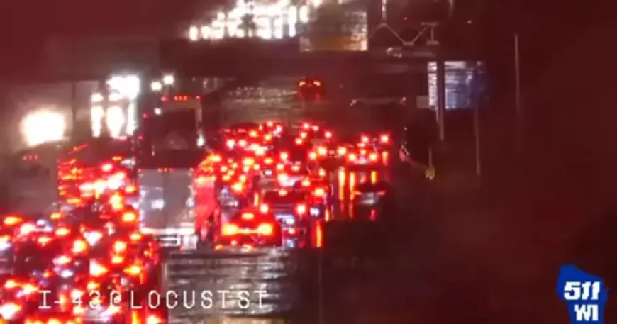 Milwaukee Flooding Forces I-43 Closures as Emergency Alerts Spread Across the City