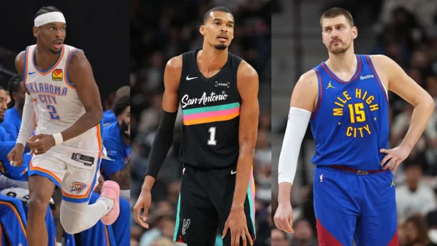 NBA MVP Debate: Gilgeous-Alexander, Wembanyama, and Jokić Compete for Top Honors