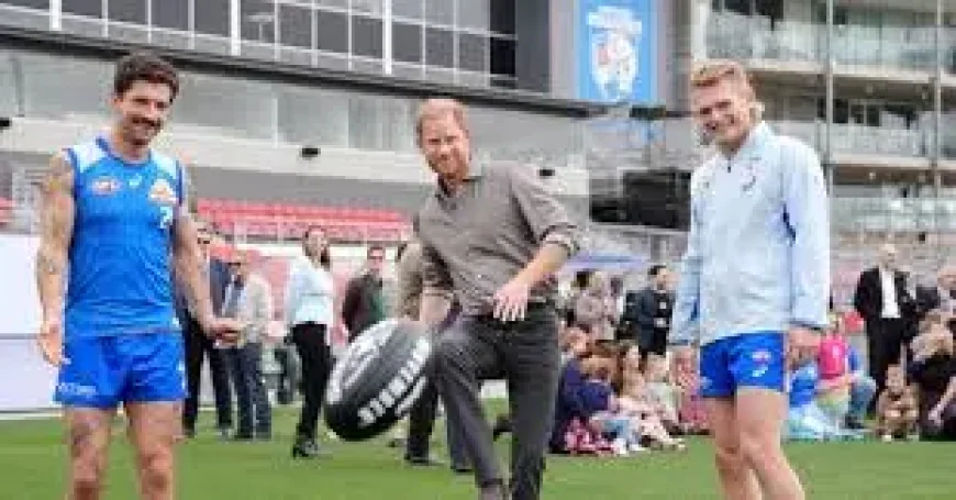 Royal Family in Melbourne: Prince Harry Says Children Should Be an ‘Upgrade’ of Their Parents