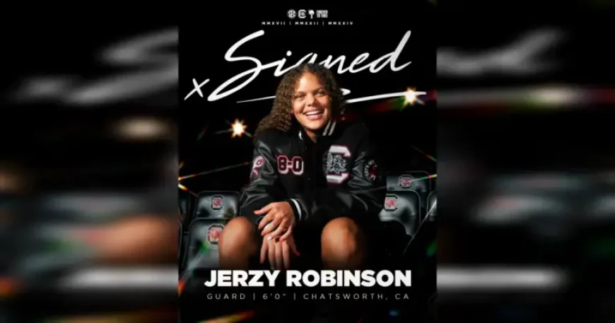 Jerzy Robinson Signs South Carolina as the 2026 class takes shape