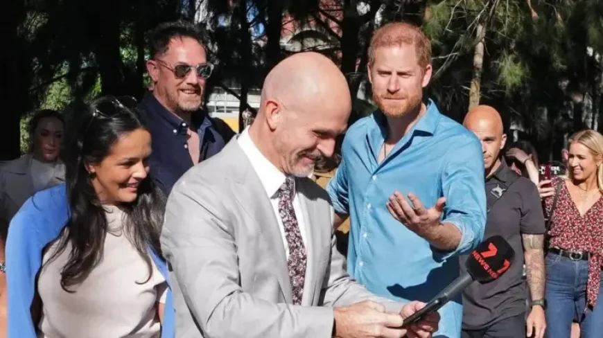 Paul Dowsley and Prince Harry: 5 tense moments from Melbourne’s selfie clash