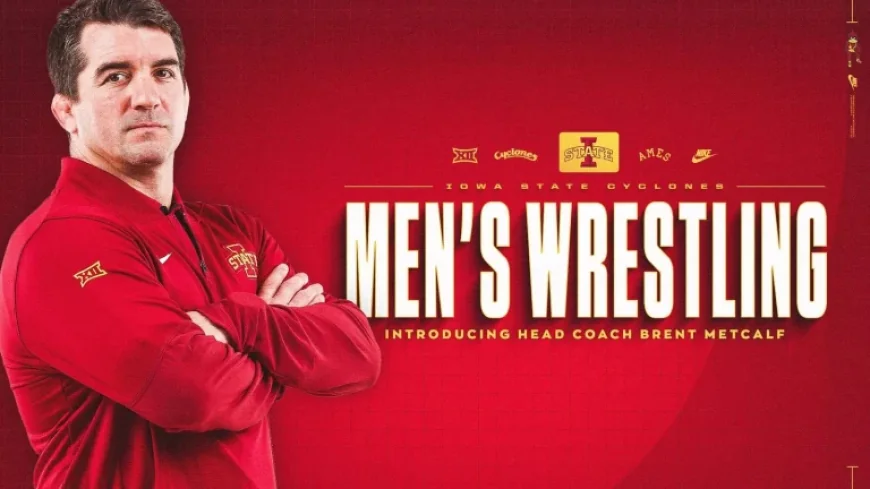 Brent Metcalf Appointed ISU Men’s Wrestling Head Coach