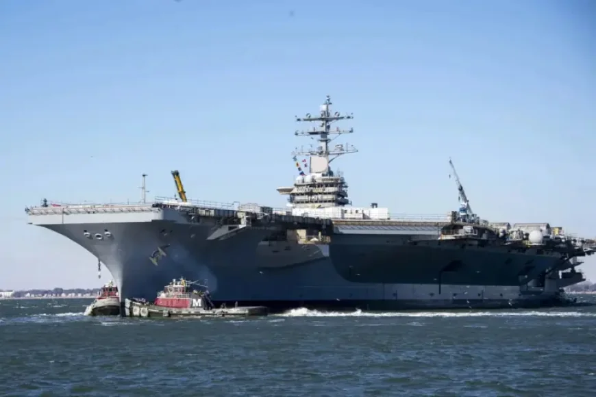 Uss Dwight D Eisenhower Fire Injures Three Sailors at Norfolk Naval Shipyard
