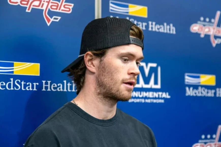 Connor McMichael Confident in Resolving Contract Extension with Capitals Soon