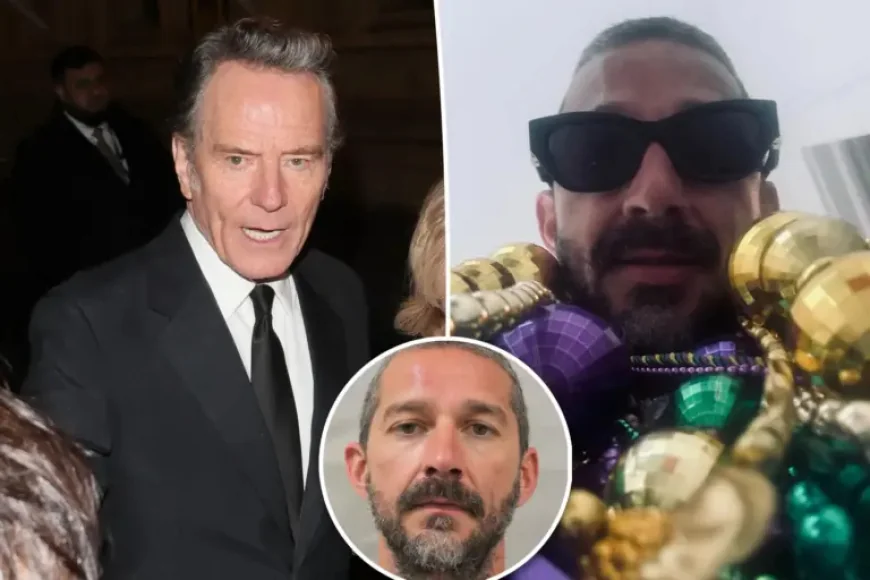 Bryan Cranston’s 4-Word Dig Turns Shia Labeouf’s Latest Troubles Into a Public Flashpoint