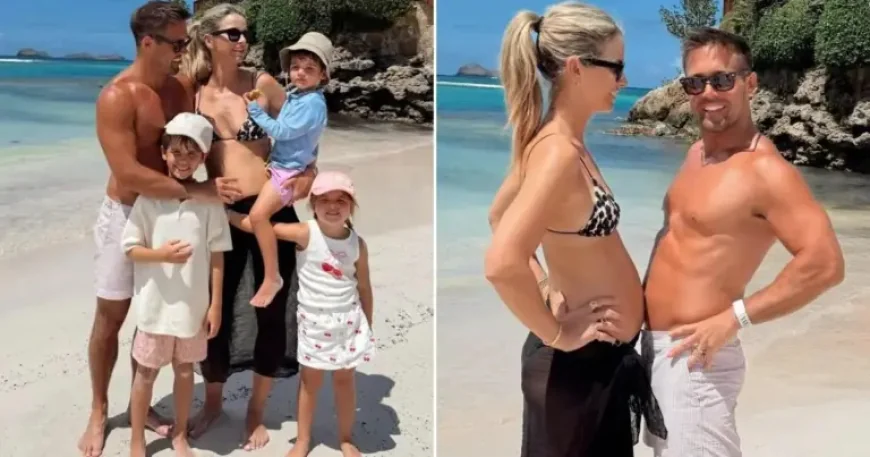 Vogue Williams announces surprise pregnancy with Spencer Matthews