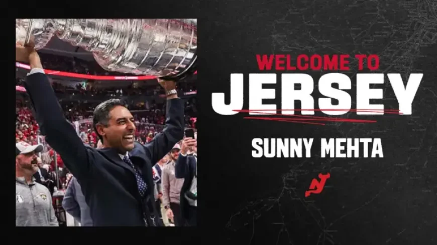 Sunny Mehta Returns Home as Devils Turn a Familiar Face Into a Future Bet