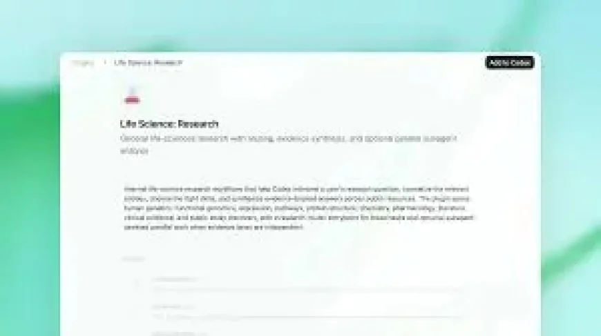 Gpt-Rosalind Opens a New Front in Life Sciences, but the Real Question Is Who Gets to Use It