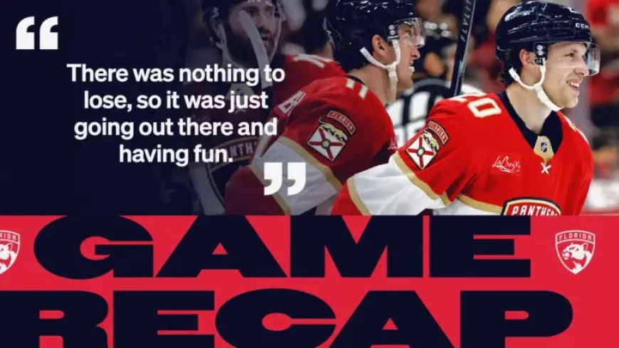 Panthers Game exposes Red Wings collapse as Florida closes with a statement win