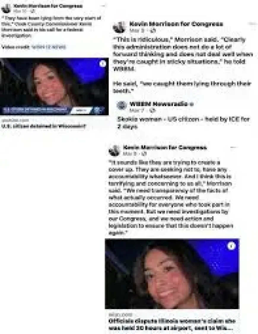 Detention Claim Unravels as Wisconsin Sheriff Files Defamation Suit