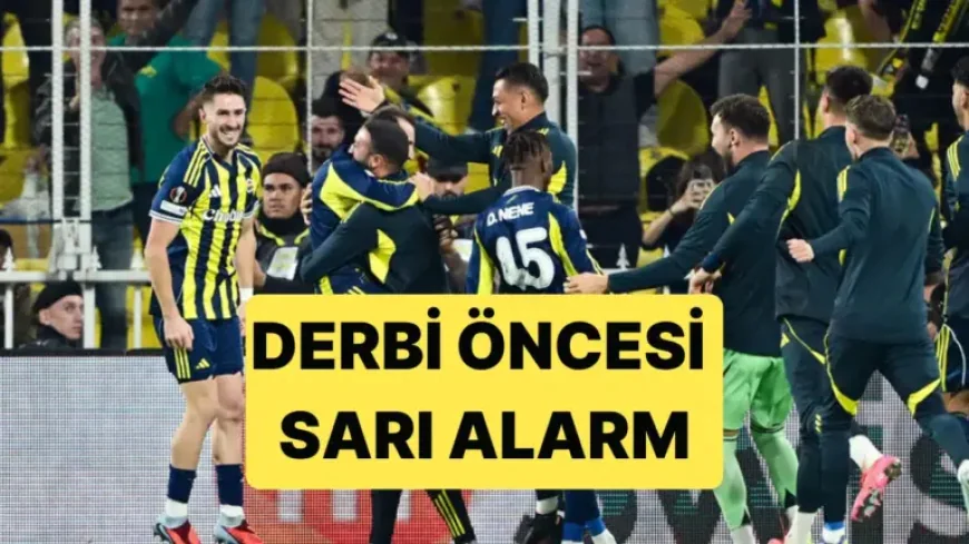 Fenerbahçe – Rizespor and 7 players on warning as derby pressure rises