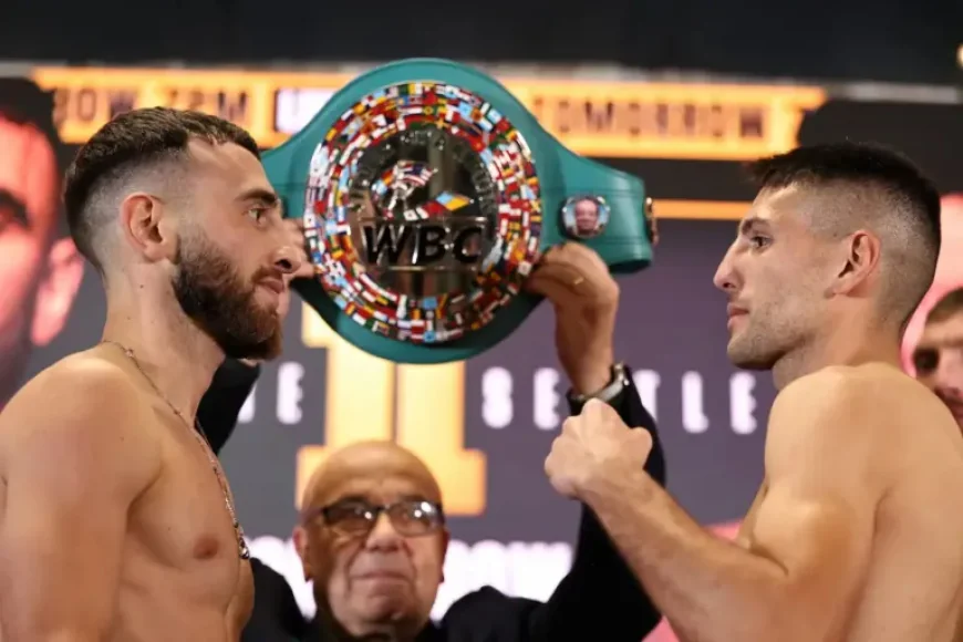 Nathaniel Collins faces Cristobal Lorente in rematch tonight in Glasgow