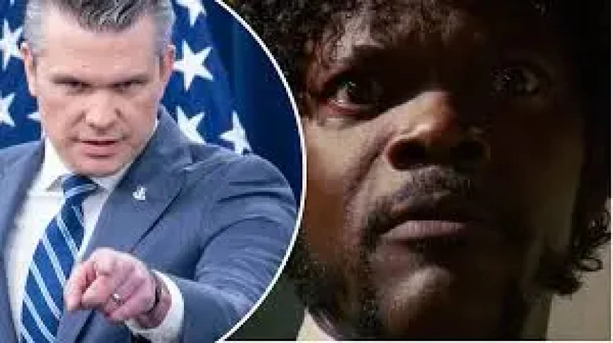 Pete Hegseth Bible Verse Pulp Fiction and the Pentagon prayer that blurred faith, film, and war