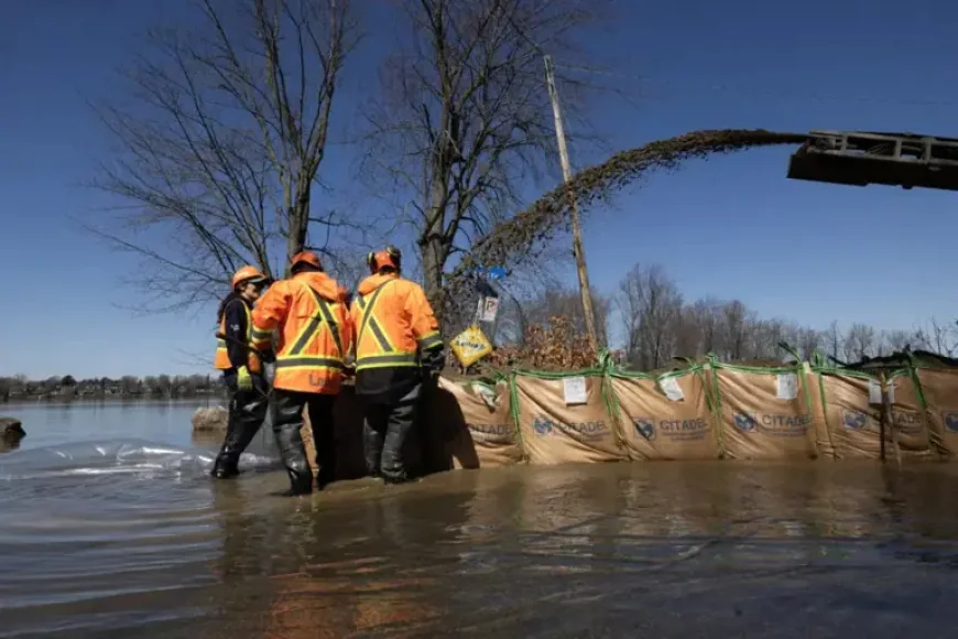 Société Radio-canada: Montréal braces for fast-rising floodwaters this weekend