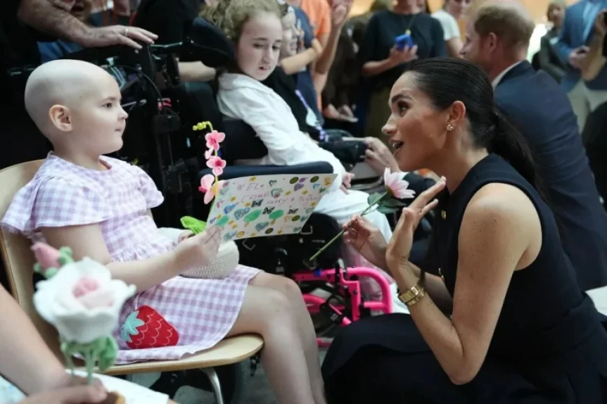 Report: Meghan Markle Requests Brief Hospital Visit with Ill Children