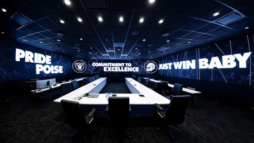 Raiders Unveil Enhanced Draft Room