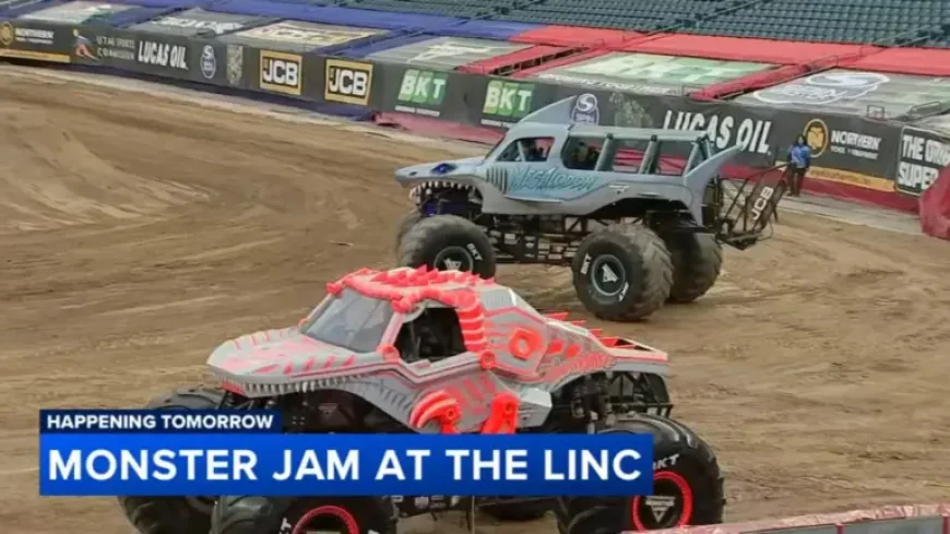 Monster Jam Philadelphia Returns to the Linc With Sparkle Smash, Pit Party and 5,000 Tons of Dirt