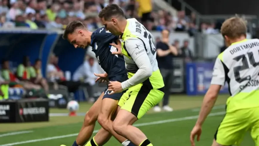 Dortmund’s 1-0 blow at Hoffenheim exposes a fragile endgame