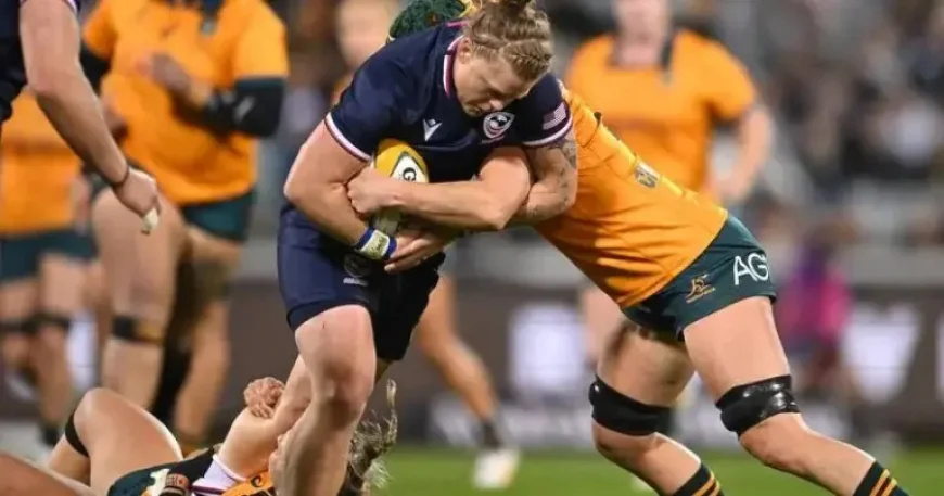 Womens Rugby: 33-12 loss, 3-hour storm delay and the Wallaroos’ discipline warning