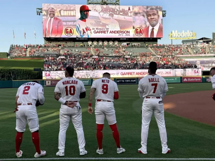 Angel Stadium Honors Franchise Icon Garret Anderson on an Emotional Night
