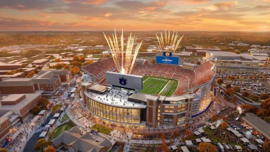 Auburn Trustees Approve Jordan-Hare North Project for Auburn Tigers
