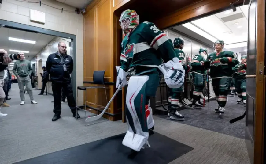 Jesper Wallstedt Set for Game 1 as Wild Turn to Rookie in Dallas