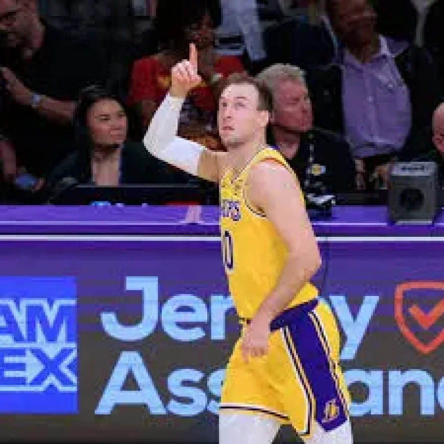 Luke Kennard Surprise Trophy: 47.8% 3-Point Milestone Shakes Up Lakers Before Game 1
