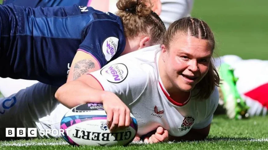 England Dominates Scotland 84-7 with 12 Tries in Women’s Six Nations