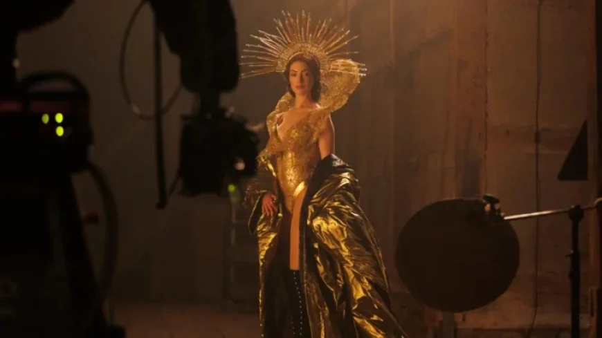 Anne Hathaway Transforms into Pop Icon with ‘Mother Mary’ Artisans’ Craftsmanship