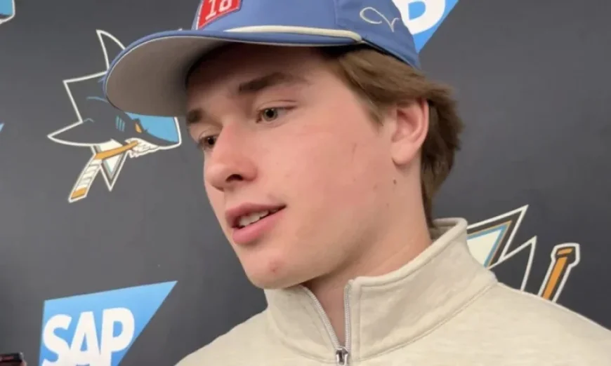 Celebrini Seeks Contract Extension with Sharks, Discusses Captaincy Future