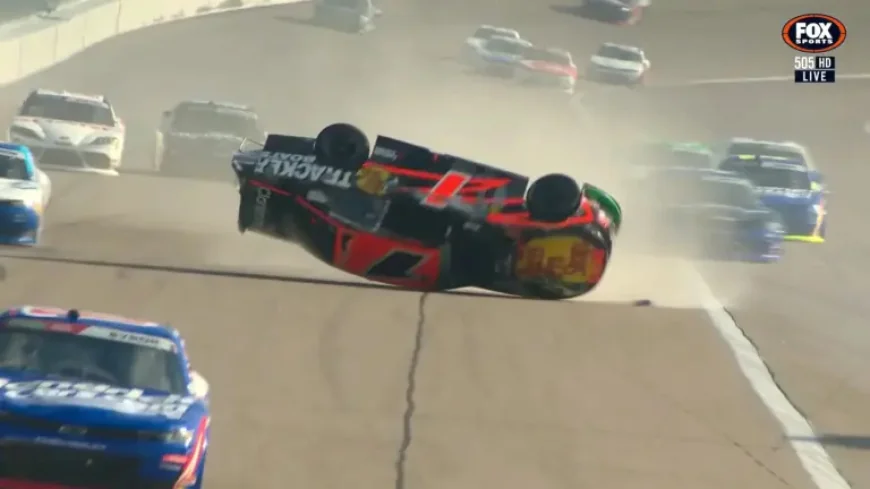 Nascar Kansas Carson Kvapil Flip: A Lap 2 Turning Point at Kansas Speedway