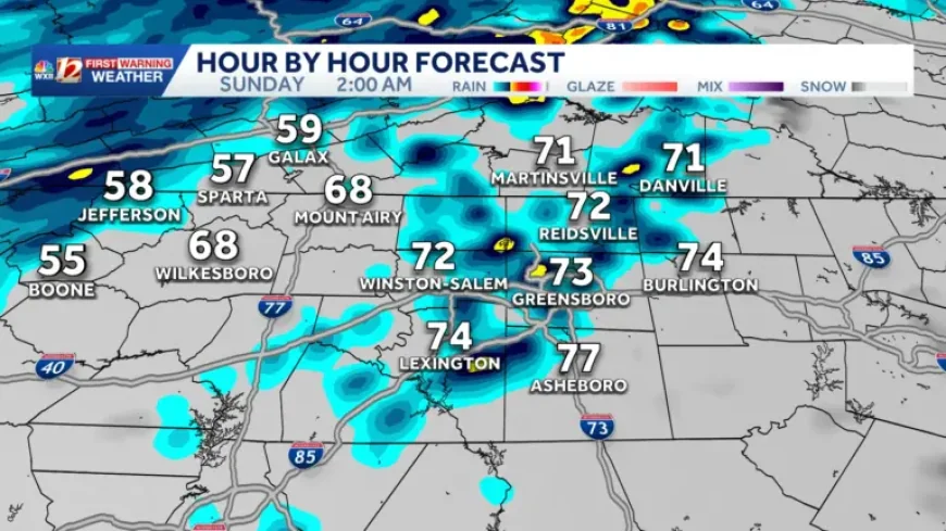 Charlotte Weather Turns Toward a Cooler Weekend After Days in the 80s