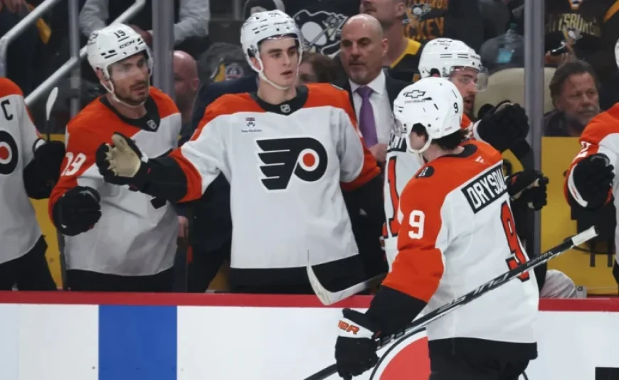 Flyers Triumph 3-2 in Hard-Fought Game 1 Victory Against Penguins