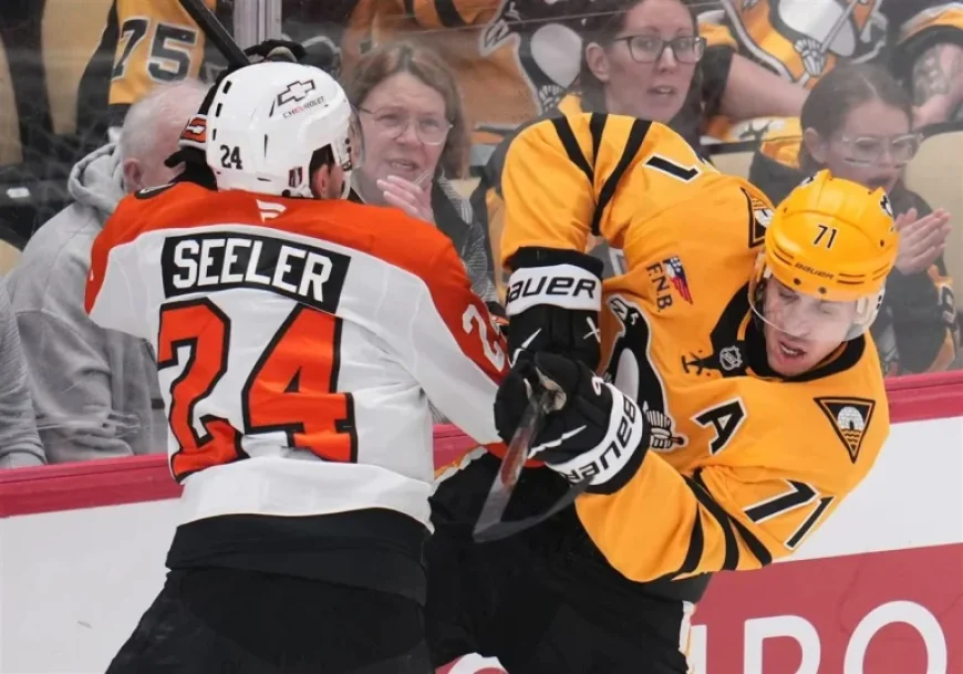 Penguins Falter in Game 1 Defeat Against Flyers