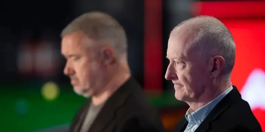 Steve Davis and Crucible pay tribute to John Virgo