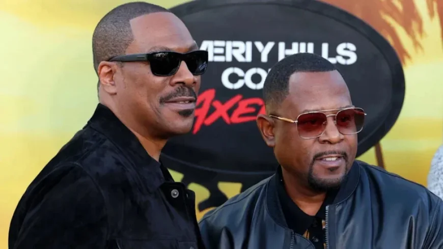 Eddie Murphy and Martin Lawrence Celebrate New Family Addition