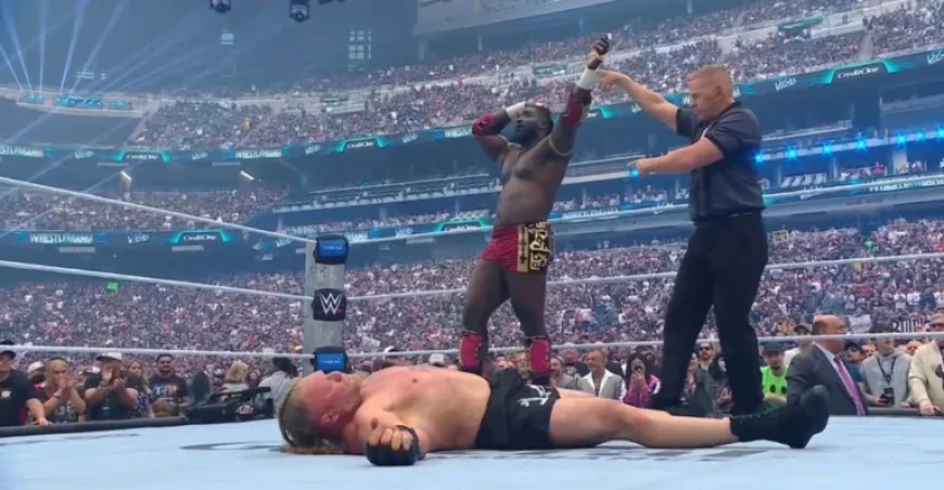 WrestleMania 42: Oba Femi Overpowers Brock Lesnar