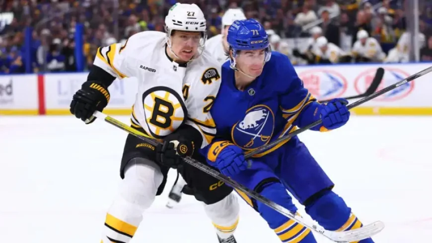 Bruins – Sabres Open Playoff Series With 3 Pressure Points in Buffalo