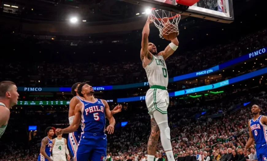Boston Celtics Dominate 76ers 123-91 in Game 1 Triumph