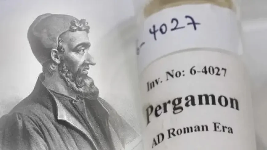 Feces in a Pergamon vial: the ancient remedy that turned out to be real