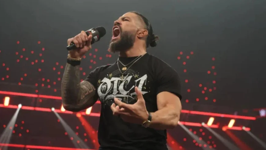 Roman Reigns Challenges Oba Femi after WWE WrestleMania 42