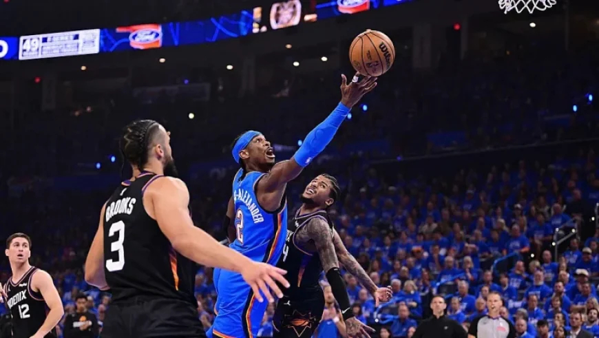 Thunder Outshine Suns in Game 1 Victory