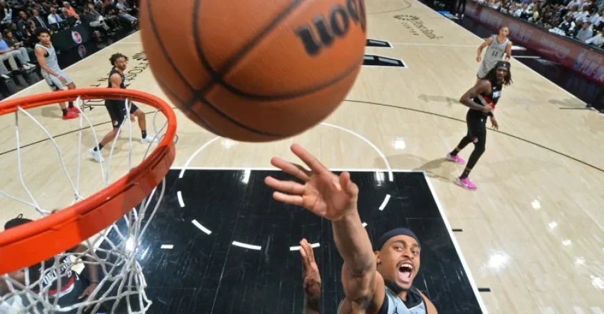 San Antonio Spurs Face Off Against Portland Trail Blazers in Basketball Showdown