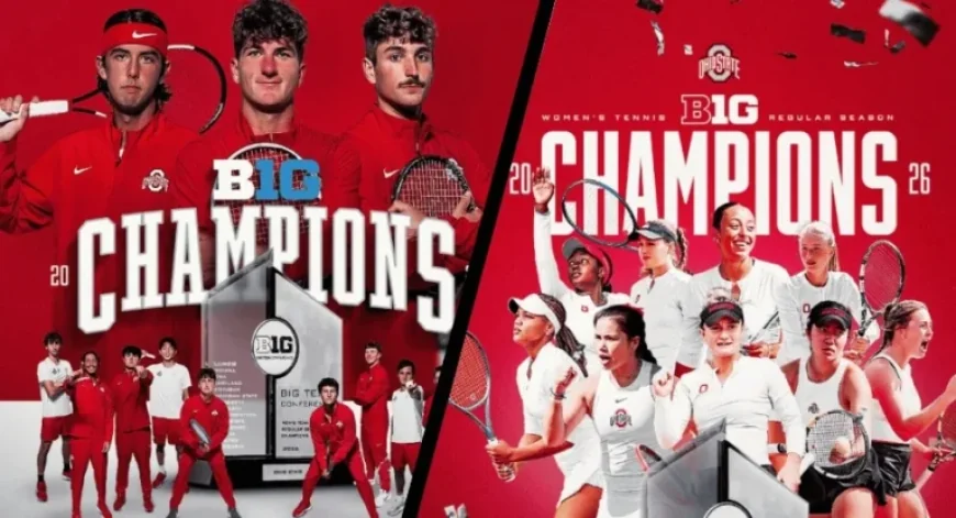 Ohio State Tennis Teams Secure Big Ten Regular Season Titles