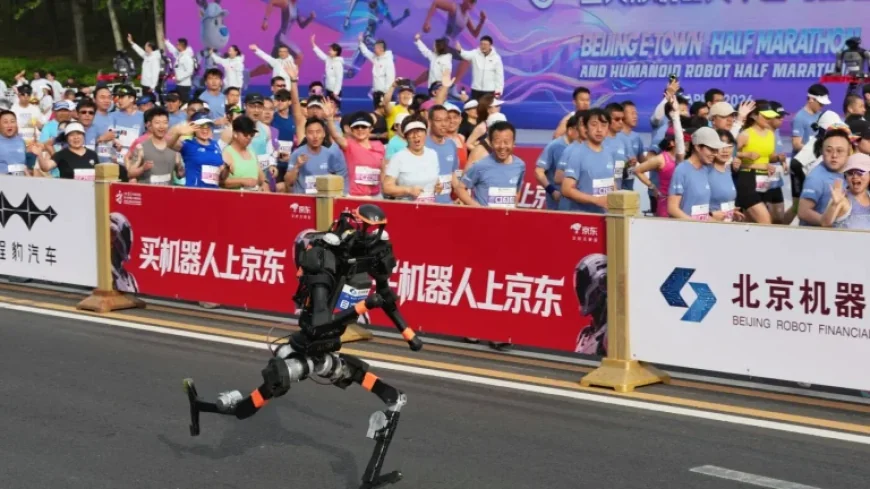 Humanoid Robot Surpasses Human Speed in Sprint: NPR