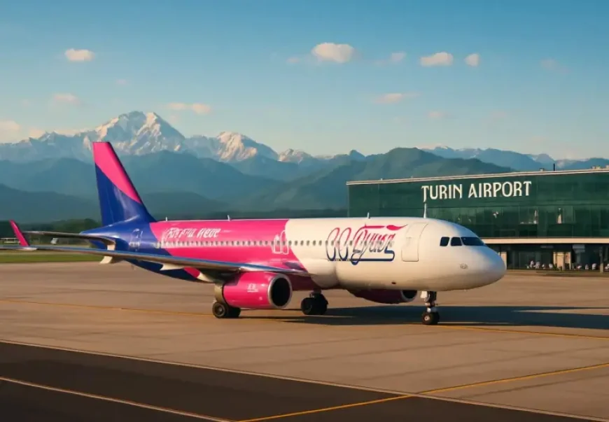 Wizzair launches Turin base with seven routes in September 2026