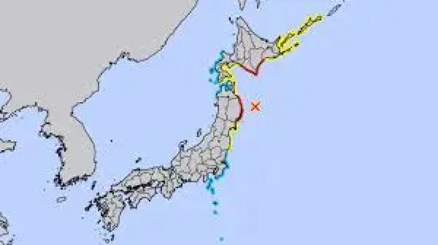 Japan Earthquake Triggers Tsunami Warning as Northeast Coast Shifts Into Alert