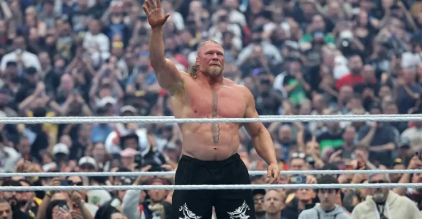 Brock Lesnar Announces Retirement After WrestleMania 42 Defeat
